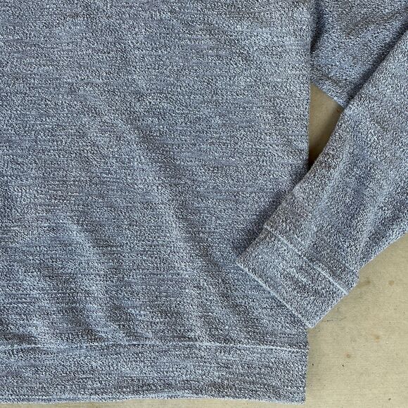 Marine Layer Salt and Pepper Clayton Textured Pullover Mens sz M Organic Cotton - Picture 7 of 11
